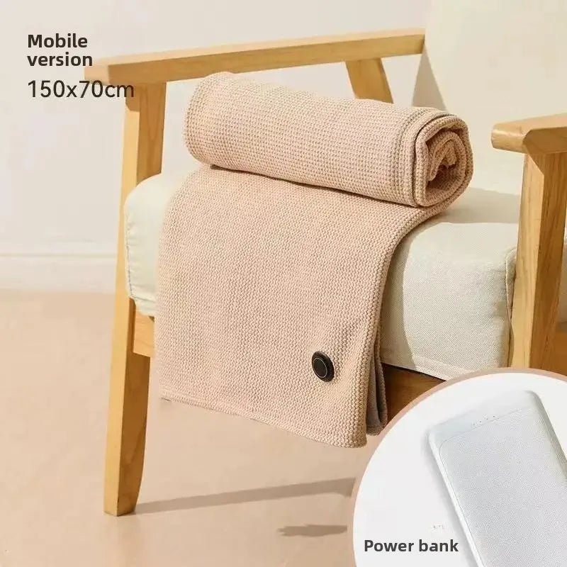 Heated Shawl Wraps USB Heated Blanket Soft Warm Heating Scarf Cold Weather Winter Scarf 3 Heating Level Heated Shawl Portable