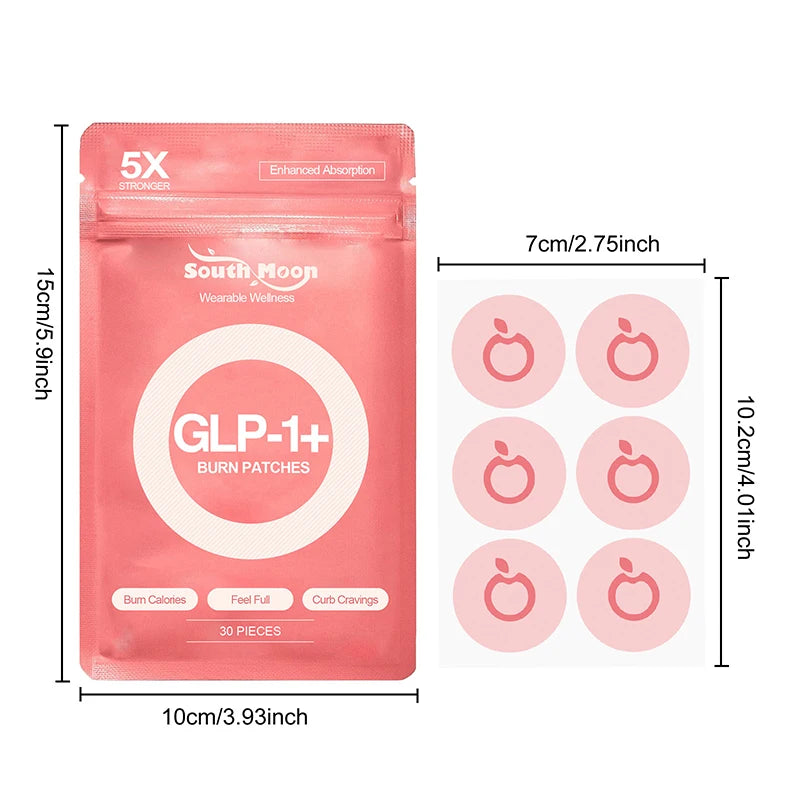30 Patches Hot Assistive Care Patch Burns Gently Weight Management Patches Has A Long-lasting Beauty Tools